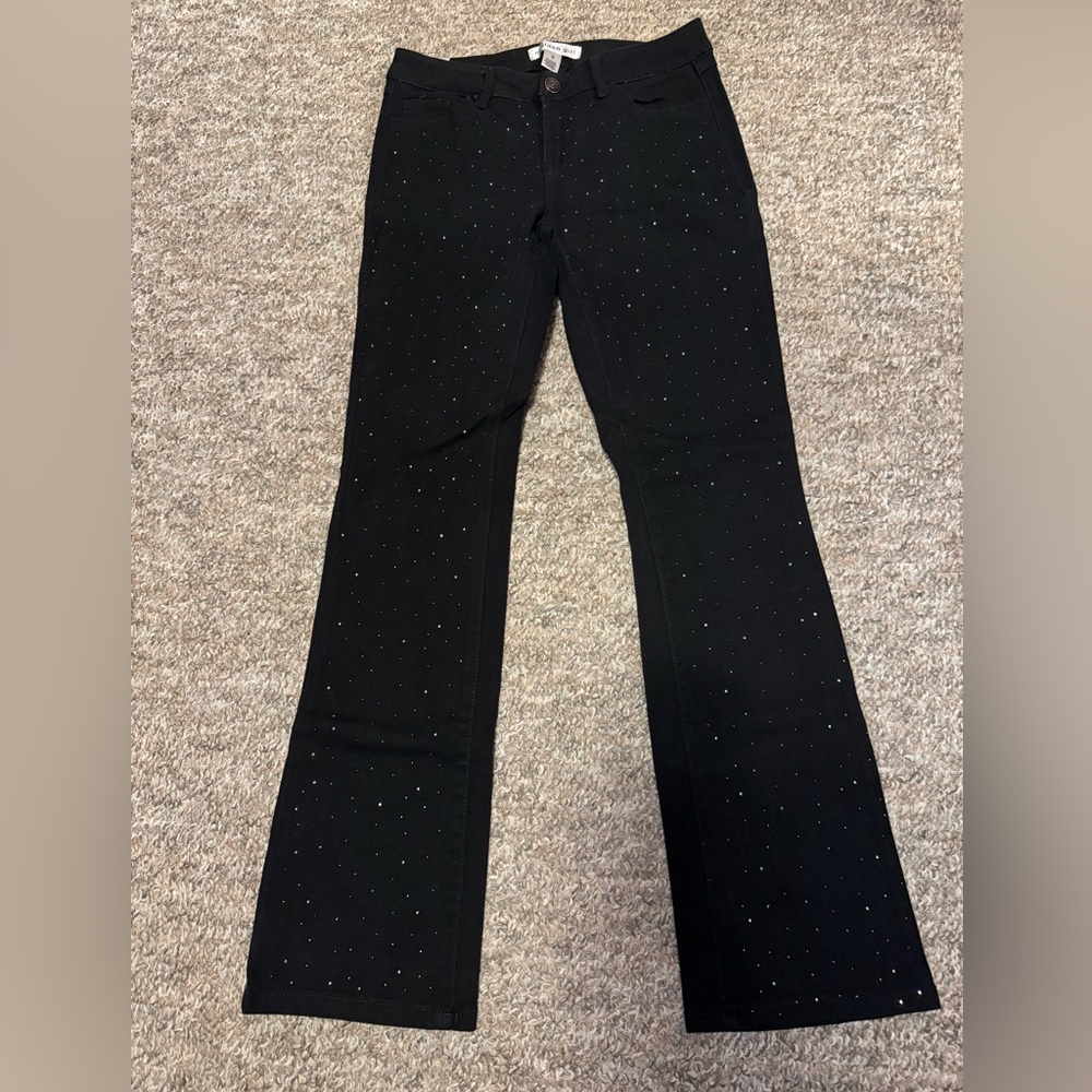 Madden Girl Black Studded Jeans